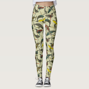 vette walvissen leggings