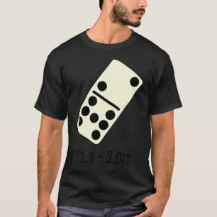 Vetten Domino Tribute 1928 - 2017 Klassieke T-Shir T-shirt