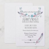 Vetten en bloemen kaart (Voorkant / Achterkant)