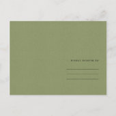 VETTIIGE CACTUS ORANJE WATER SPAAR DE DATUM AANKONDIGINGSKAART (Achterkant)