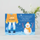 Vêtu Pour Invitation D'Anniversaire D'Hiver (Debout devant)