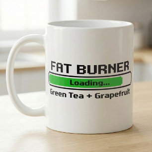 Vetverbrander Oplaadbare Groene Thee Grapefruit Re Koffiemok
