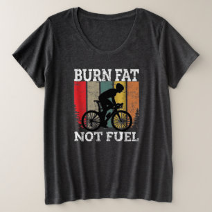 Vetvrij niet-oliehoudend schimmelvormig fietsontwe grote maat t-shirt