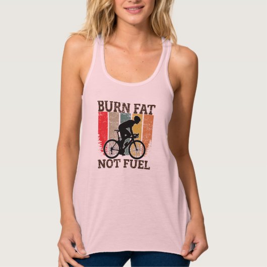 Vetvrij niet-oliehoudend schimmelvormig fietsontwe tanktop (Voorkant)