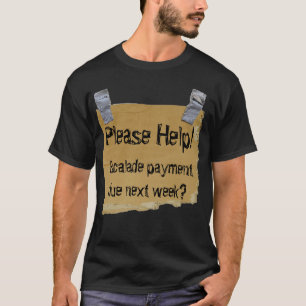 Veuillez aider le T-shirt