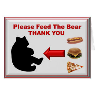 Veuillez alimenter l'ours