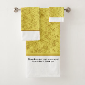 Veuillez laisser cette toilette comme vous espérez