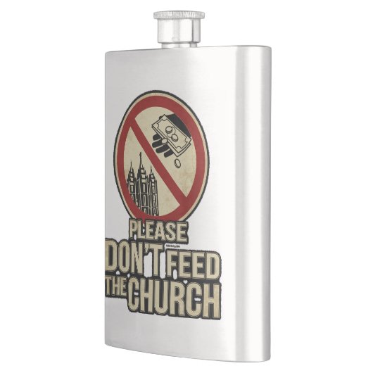 Veuillez ne pas alimenter l'église - flacon (Gauche)