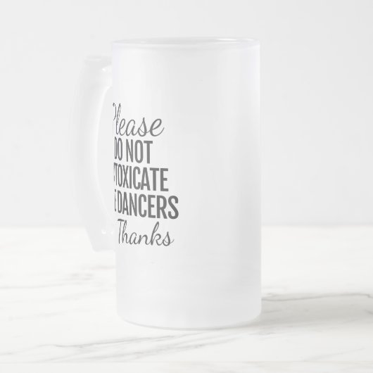 Veuillez ne pas enivrer la tasse givrée par (Devant gauche)