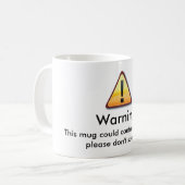 Veuillez ne pas me poursuivre - tasse (Devant gauche)