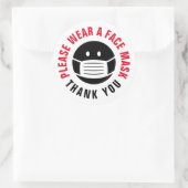 Veuillez porter un autocollant de rappel pour le m (Sac)