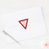 veuillez signer ici les autocollants (Enveloppe)