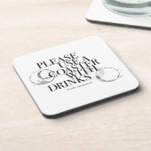 Veuillez Utiliser Un Dessous de verre (Côté gauche)