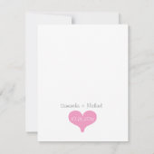 Veux-tu être ma Demoiselle d'honneur ? Carte poème (Dos)