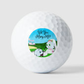 Veux-tu m'épouser Balles de Golf (Recto)