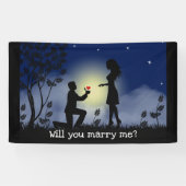 Veux-tu m'épouser bannière (Horizontal)