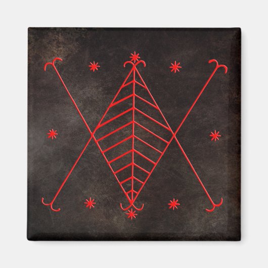 Veve Ayizan Magnet (Devant)