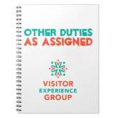 VEXEZ de "autres fonctions en tant que" carnet (Devant)