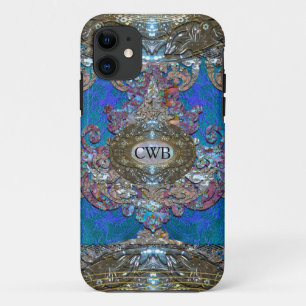 Veyla Joy II Barok Elegantie Monogram iPhone 11 Hoesje