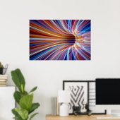 Vezeloptische streektunnel poster (Thuiskantoor)