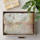 Vezelvlinderdeeg van Floral Tissuepapier (Geschenk)