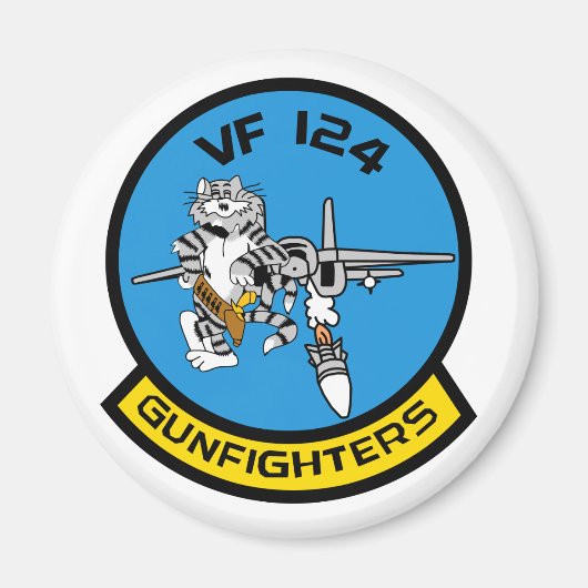 VF-124 Gunfighters Sticker Magneet (Voorkant)