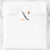 VF-142 Ghostriders Ronde Sticker (Tas)