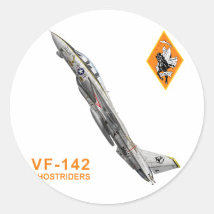 VF-142 Ghostriders Ronde Sticker
