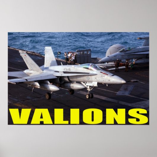 VFA-15 Valionen Poster (Voorkant)