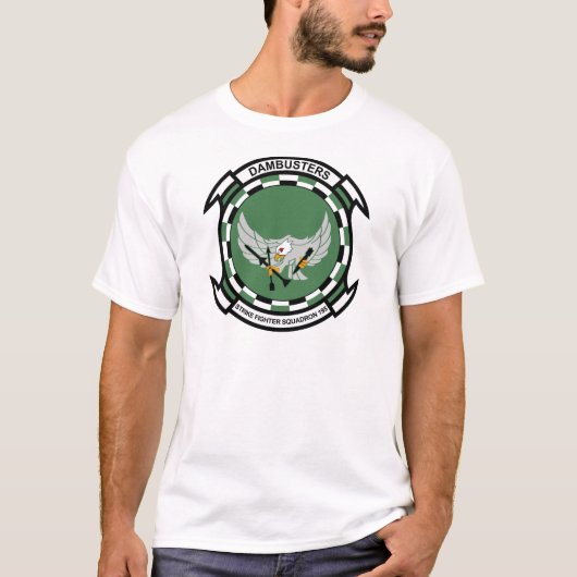VFA - 195 Strike Fighter Squadron - Dambusters T-shirt (Voorkant)
