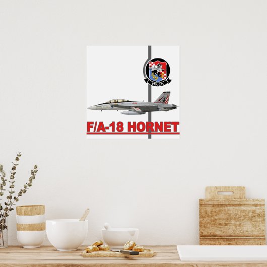 VFA-211 Checkmates Poster (Keuken)
