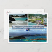 VG Britse Maagdeneilanden - Briefkaart (Voorkant / Achterkant)