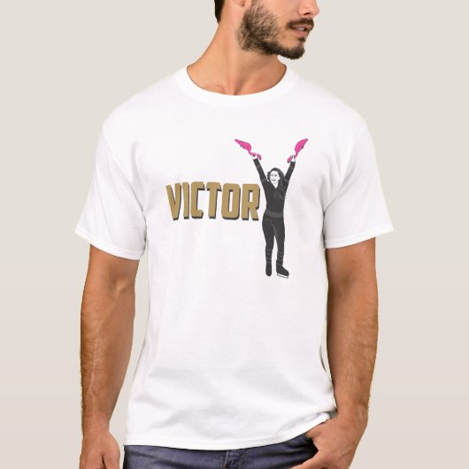 VGK Vegas Hockey Victory Flamingo. T-shirt (Voorkant)