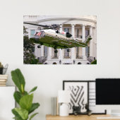 VH-92A PATRIOT MARINE ONE POSTER (Thuiskantoor)