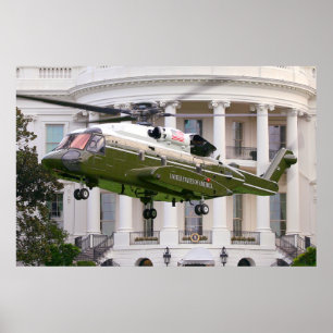 VH-92A PATRIOT MARINE ONE POSTER