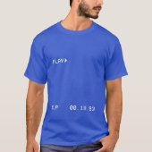 VHS Blue Screen Retro T-Shirt (Devant)