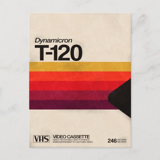 VHS Cassette 80s Feestdagenkaart (Voorkant)