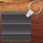 VHS Glitch Variant 2 Sleutelhanger (Achterkant)