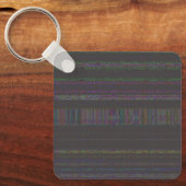 VHS Glitch Variant 3 Sleutelhanger (Voorkant)