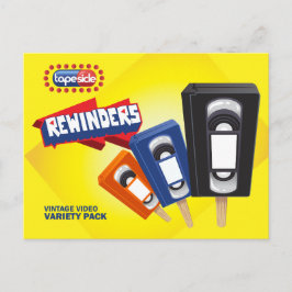 VHS Ice Pop Parodie Briefkaart