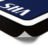 VHS Klassieke stapel Poster (Hoek)