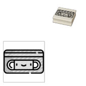 VHS 	RUBBERSTEMPEL (Gestempeld)