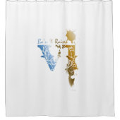 VI Ba'n et rideau de douche levé (Devant)