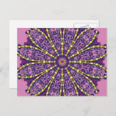 Via de Hole - Mandala - Briefkaart (Voorkant / Achterkant)