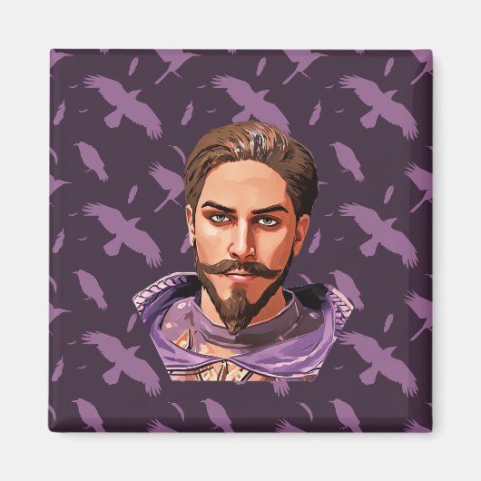 Via de kraaimagnet magneet (Voorkant)