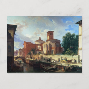 Via Fatabene Fratelli, Milaan, 1830 Briefkaart