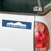 Via Lattea Please Bumpersticker (Op Truck)
