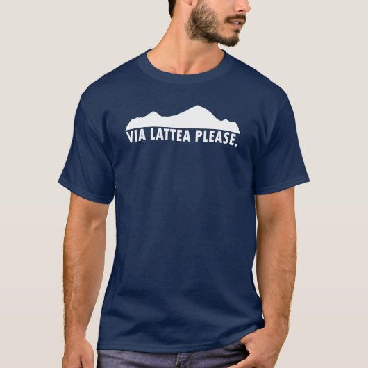 Via Lattea Please T-shirt (Voorkant)