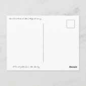 Viaduc Linn Cove, carte postale Blue Ridge Parkway (Dos)