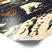 Viagem Rústica Foto Afdruk (Hoek)